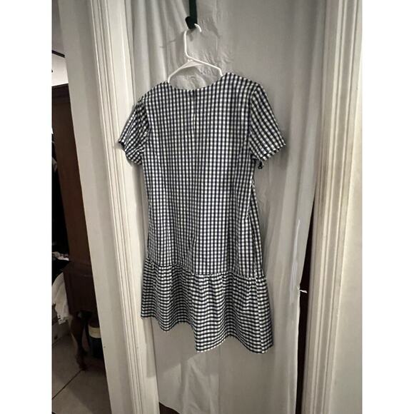 Universal Standard For J Crew Gingham Poplin Dress Size Small cottage core - Picture 4 of 5